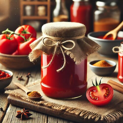 Fermented ketchup