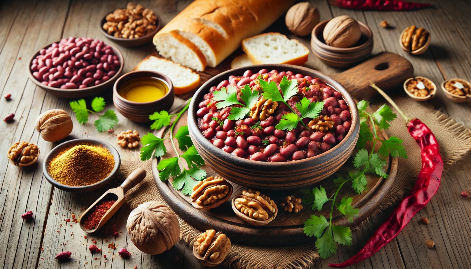 Lobio (Traditional Georgian Bean Dish)