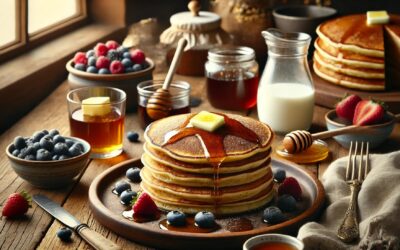 Sourdough Pancakes with Milk